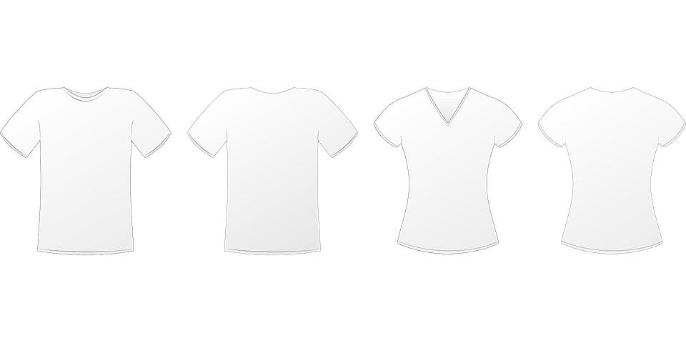 biele tričká